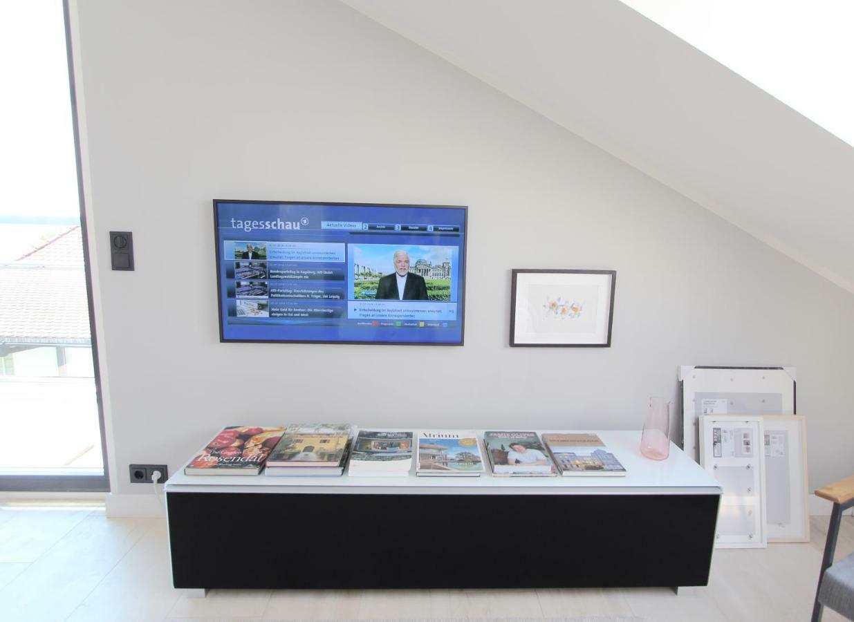 Loft Am See Mit Privatem Badestrand Und Klimaanlage اممنستاد ام بودينسي المظهر الخارجي الصورة