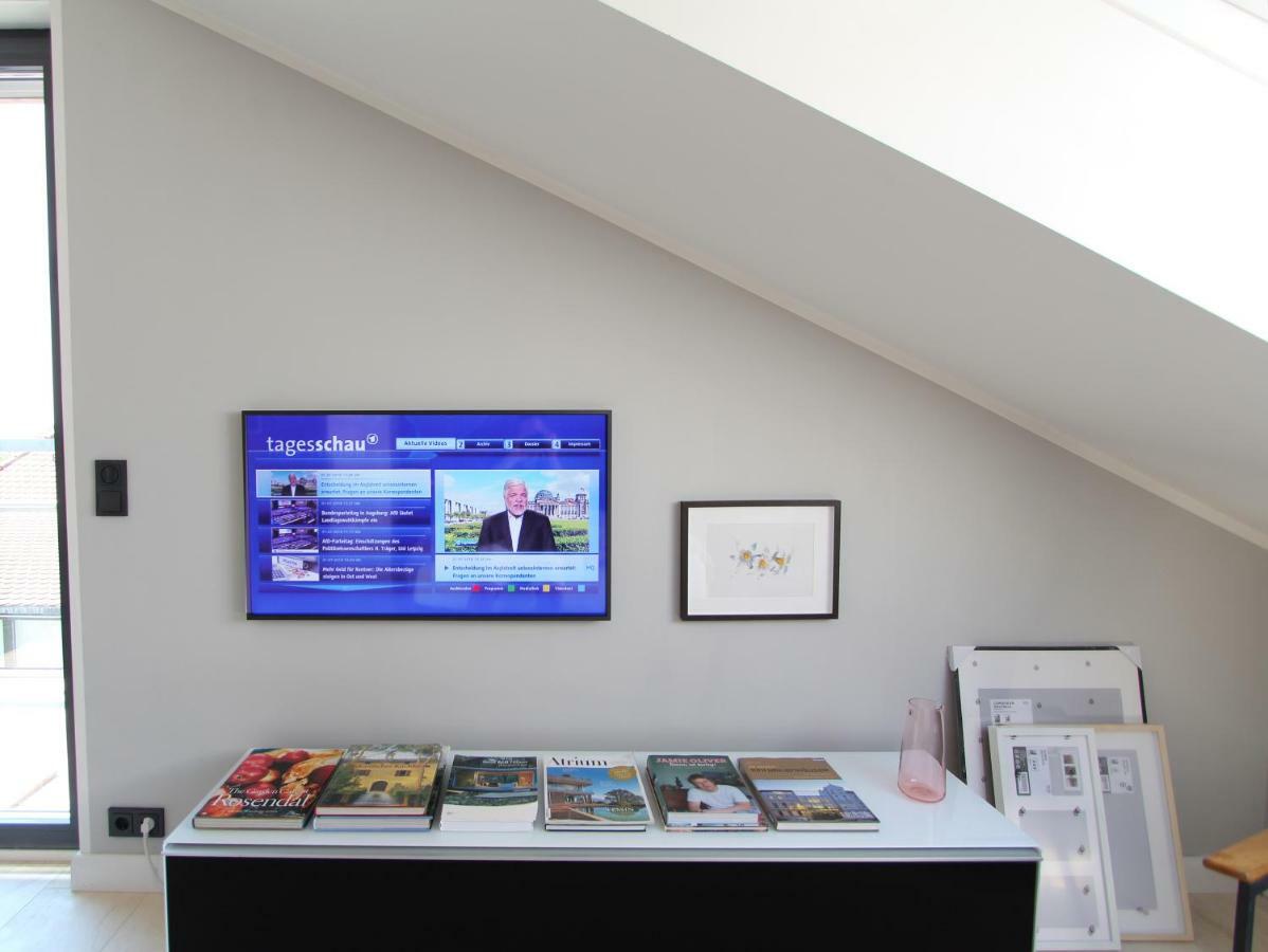 Loft Am See Mit Privatem Badestrand Und Klimaanlage اممنستاد ام بودينسي المظهر الخارجي الصورة